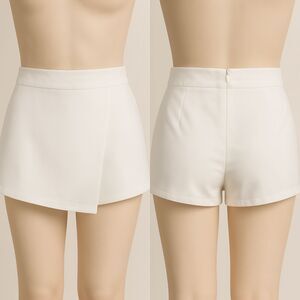 TOBI New York White Skort with Attached Shorts – Size Large